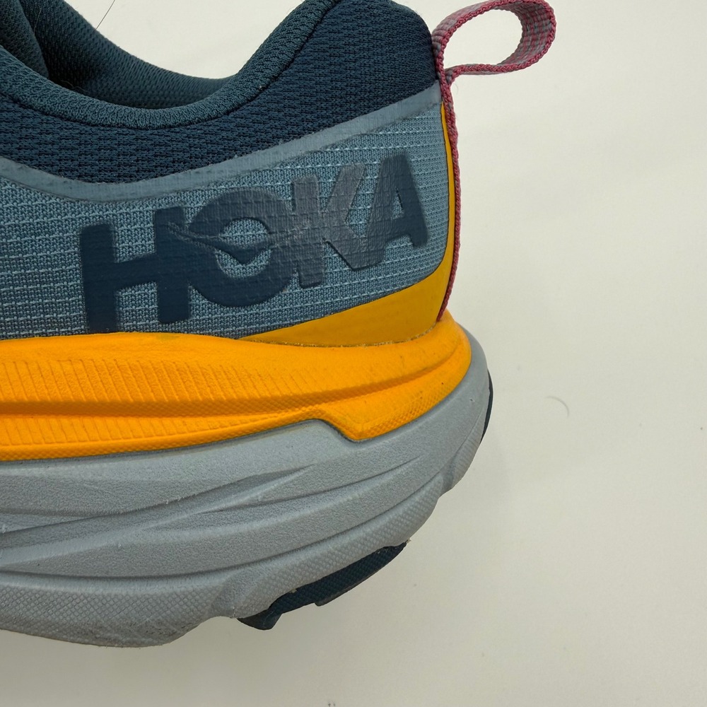 Hoka Challenger ART 6 Blue Yellow Gray Trail Running Shoes Women Size 7.5 B - Picture 11 of 12